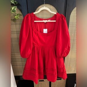Rhode dress Red - Size 6 - new with tags